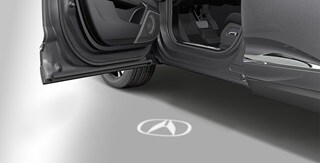 Acura 2026 RDX logo pattern projector