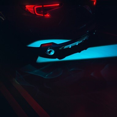 Acura 2026 RDX body-colored rear diffuser
