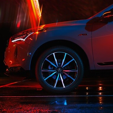 Acura 2026 RDX 20-inch Berlina Black Machine-Finished alloy wheels