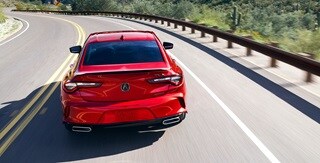 TLX 2022 SH-AWD with Advance Package in Performance Red Pearl with Acura Genuine Accessories TLX 2022 SH-AWD with Advance Package in Performance Red Pearl with Acura Genuine Accessories