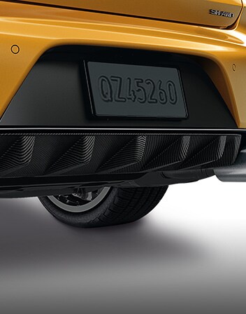 Acura 2023 TLX Type S Accessory Carbon Fiber Rear Diffuser