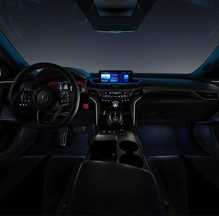 2023 TLX Ambient Lighting Model Baja Highway