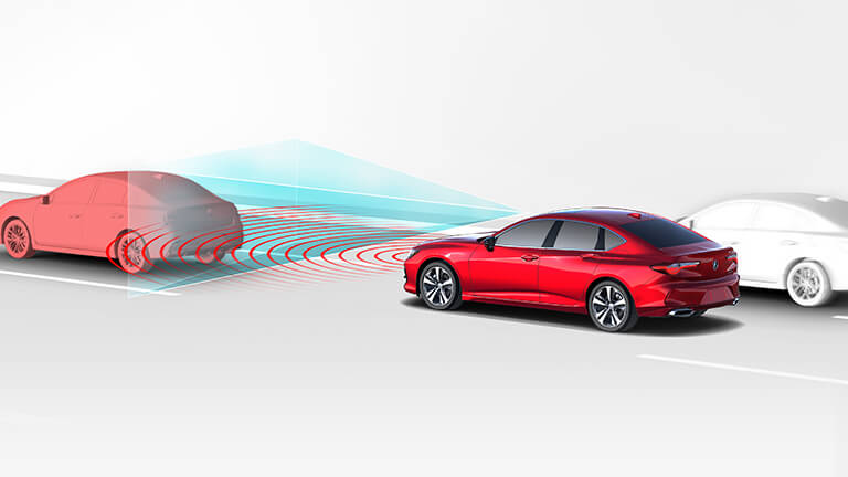 Collision Mitigation Braking System CGI