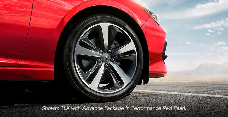 Acura 2023 TLX Advance Package 19-in Pewter Gray Metallic Machine-Finished Interwoven
