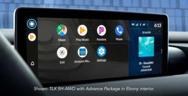 Acura 2023 TLX SH-AWD Advance Package center display