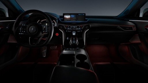 2025 TLX Type S Ambient Cabin Lighting 2025 TLX Type S Ambient Cabin Lighting