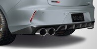2025 Acura TLX Type S Accessory Carbon Fiber Rear Diffuser.
