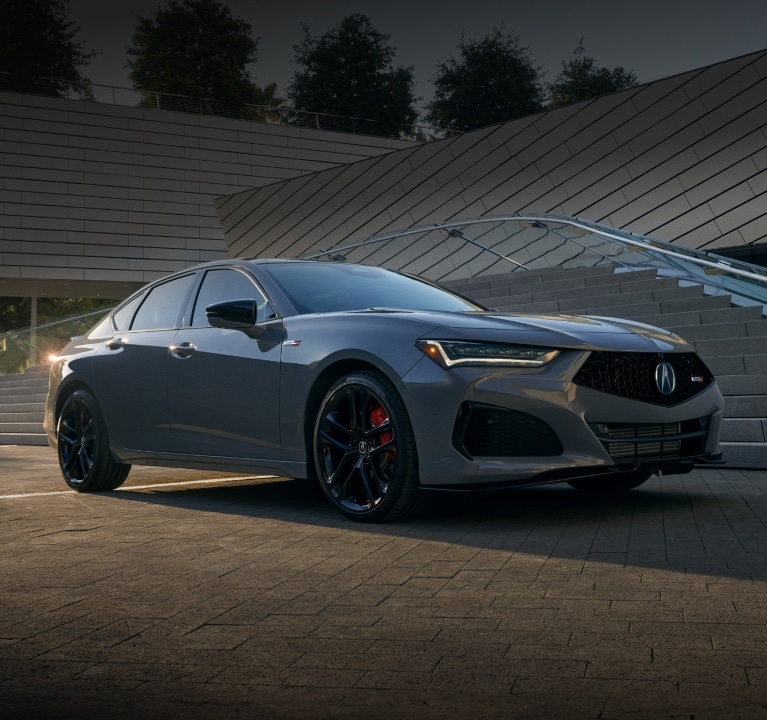 2025 Acura TLX Type S in Urban Gray Pearl premium paint finish.