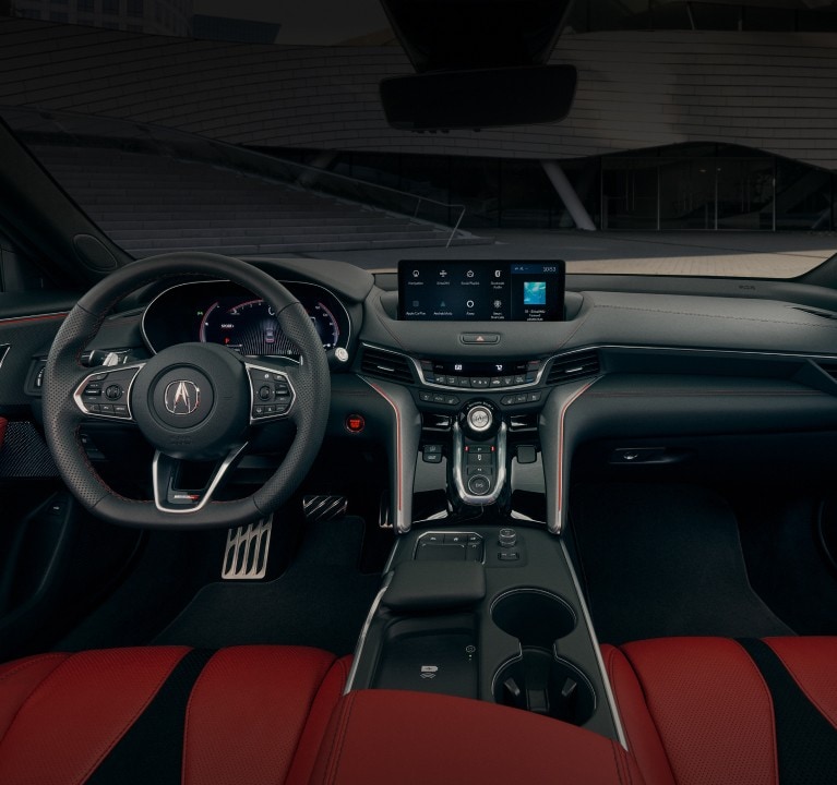 2025 Acura TLX Type S with Red interior with authentic, high-grade materials.