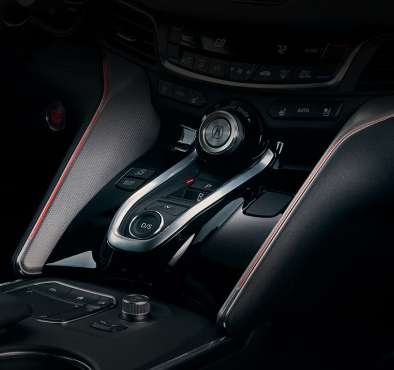 2025 Acura TLX Dynamic Mode Dial.