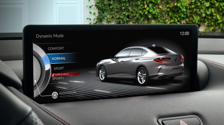 2025 Acura TLX Integrated Dynamic System Normal Screen.