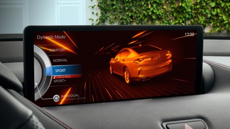 2025 Acura TLX Integrated Dynamic System Sport Screen.