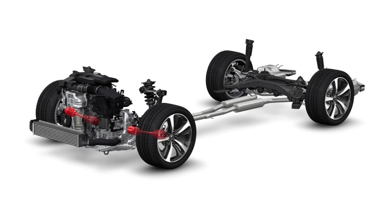 2025 Acura TLX Full Wheel Drive Powertrain.
