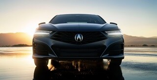 2025 Acura TLX Technology Package in Liquid Carbon Metallic powerful athletic exterior.