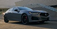 2025 Acura TLX Type S in Urban Gray Pearl premium paint.