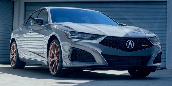 2025 Acura TLX Type S in Urban Gray Pearl exclusive chassis bracing and reinforcement.