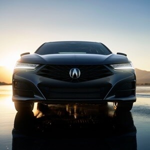 2025 Acura TLX Technology Package in Liquid Carbon Metallic powerful athletic exterior.