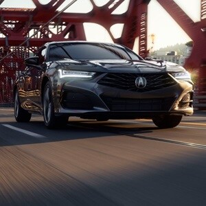2025 Acura TLX Technology Package in Liquid Carbon Metallic with 272-HP* Turbo VTEC.