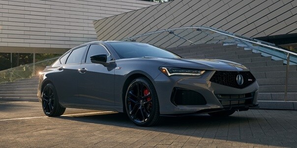 2025 Acura TLX Type S in Urban Gray Pearl premium paint.