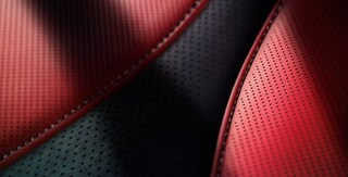 2025 Acura TLX A-Spec Package and Red interior leather-trimmed interior.