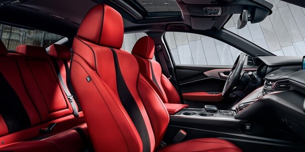 2025 Acura TLX A-Spec exclusive interior puts you and your passengers in NSX-inspired.