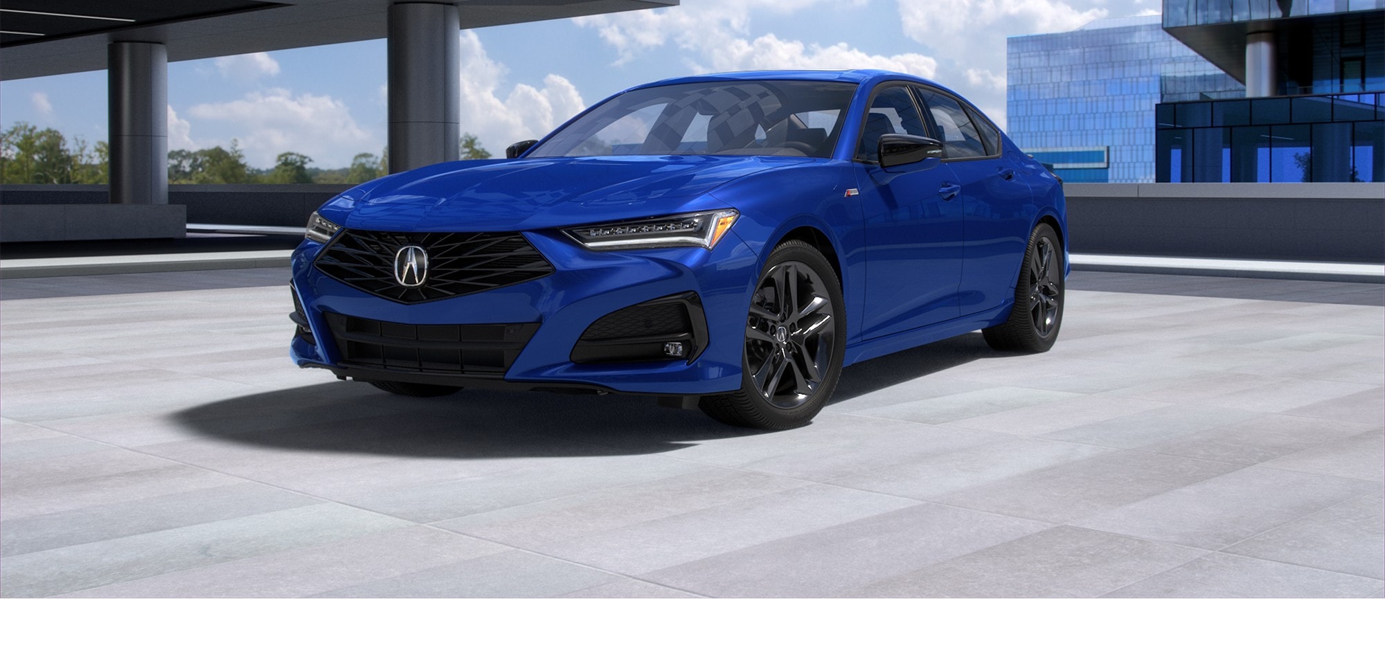 Acura 2024 TLX A-Spec in Apex Blue Pearl