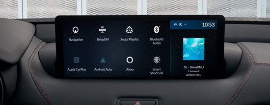 2025 Acura TLX Technology Package. Acura Navigation System screen close up