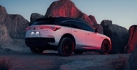 Acura 2024 ZDX Type S the signature Chicane™ LED taillights Acura 2024 ZDX Type S the signature Chicane™ LED taillights