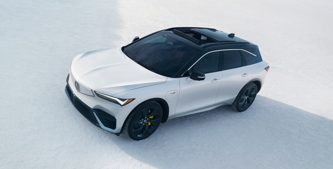 Exterior of the 2024 Acura ZDX in LA