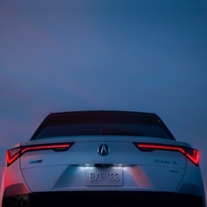 Acura 2024 ZDX Type S with e: badge marks in in Snowfall Pearl Acura 2024 ZDX Type S with e: badge marks in in Snowfall Pearl