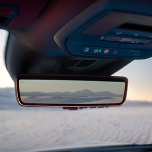 Acura 2024 ZDX Type S with digital rearview mirror  Acura 2024 ZDX Type S with digital rearview mirror