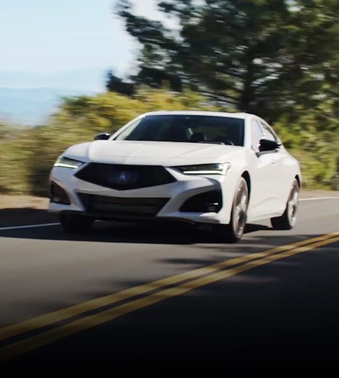 Acura TLX on the road