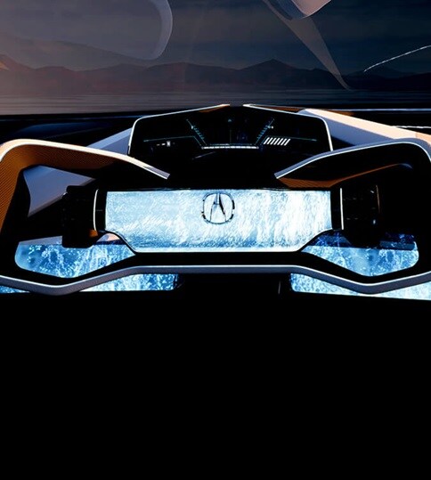 Acura Precision EV Concept interior detail
