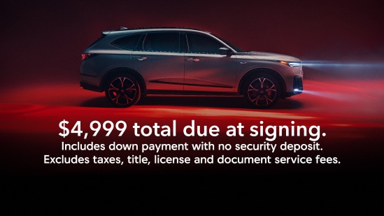 2026 Acura MDX Type S Advance passenger side view in Urban Gray Pearl