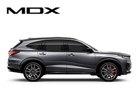 MDX Type S in Liquid Carbon Metallic profile view