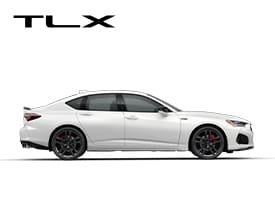 2025 Acura TLX Type S in Platinum White Pearl.