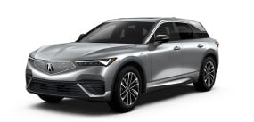 2024 Acura ZDX A-Spec RWD exterior in Mercury Silver Metallic
