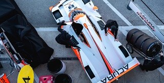 Acura ARX-05 DPi prototype top view Acura ARX-05 DPi prototype top view