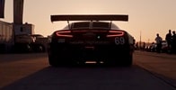 Acura NSX GT3 rear view at Sebring International Speedway Acura NSX GT3 rear view at Sebring International Speedway