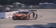 Acura NSX GT3 drivers side racing Acura NSX GT3 drivers side racing