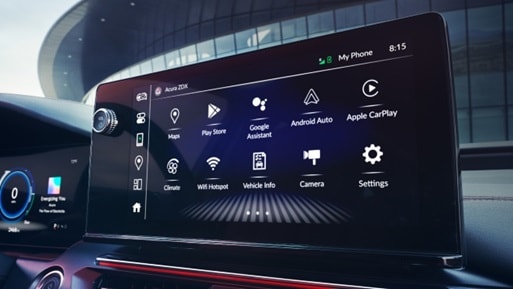 Acura 2024 ZDX with Google built-in Acura 2024 ZDX with Google built-in